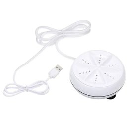 Mini Maquina Lavar Roupas no Balde Rotativo USB Portátil Lavadoura - 7