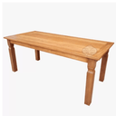 Ver imagem 2 de Mesa Rústica em Madeira De Demolição 140x70cm Sudeste Rústico