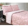 Edredom Alexandre Herchcovitch Casal - Percal 180 Fios - Spring Rosê - 1
