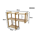 Ver imagem 2 de nicho INVERTIDO metalon 60X15 AMAD CLARIN/DOURADO  METALICO 04