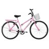 Bicicleta Ultra Bikes Wave Vintage Aro 26 Rosa Bebê - Branco - 1