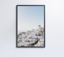 Ver imagem 4 de Quadro Paisagem Ilha Santorini - 80x120 - Adesivo Fotográfico