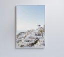 Ver imagem 1 de Quadro Paisagem Ilha Santorini - 80x120 - Adesivo Fotográfico