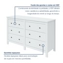 Ver imagem 7 de Cômoda 6 Gavetas Maggiore New Espresso Móveis