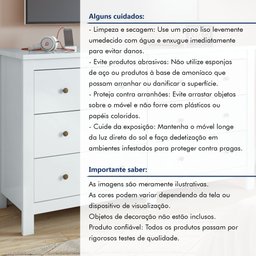 Cômoda 6 Gavetas Maggiore New Espresso Móveis - 10