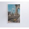 QUADRO PONTE BROOKLYN BRIDGE - 60x90 - Vidro Impresso - 3