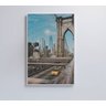 QUADRO PONTE BROOKLYN BRIDGE - 60x90 - Vidro Impresso - 1