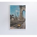 Ver imagem 3 de Quadro Ponte Brooklyn Bridge - 60x90 - Vidro Impresso
