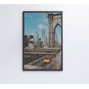 Ver imagem 4 de Quadro Ponte Brooklyn Bridge - 60x90 - Vidro Impresso