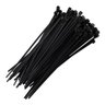 Abraçadeira de Nylon Preto 50 Uni Enforca Gato Cinta Plastica 380mm x 4.8mm - 1
