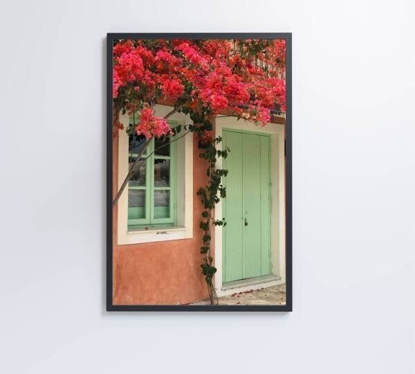 QUADRO FACHADA CASA - 80x120 - Adesivo fotográfico - 3