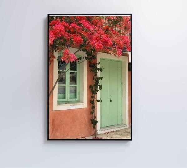 QUADRO FACHADA CASA - 80x120 - Adesivo fotográfico