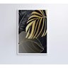 Quadro Folhas Douradas 3 - 80x120 - Adesivo Fotográfico - 3