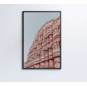 Ver imagem 3 de Quadro Palácio Rosa Índia - 60x90 - Vidro Impresso