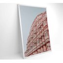 Ver imagem 6 de Quadro Palácio Rosa Índia - 60x90 - Vidro Impresso