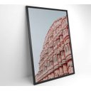 Ver imagem 4 de Quadro Palácio Rosa Índia - 60x90 - Vidro Impresso