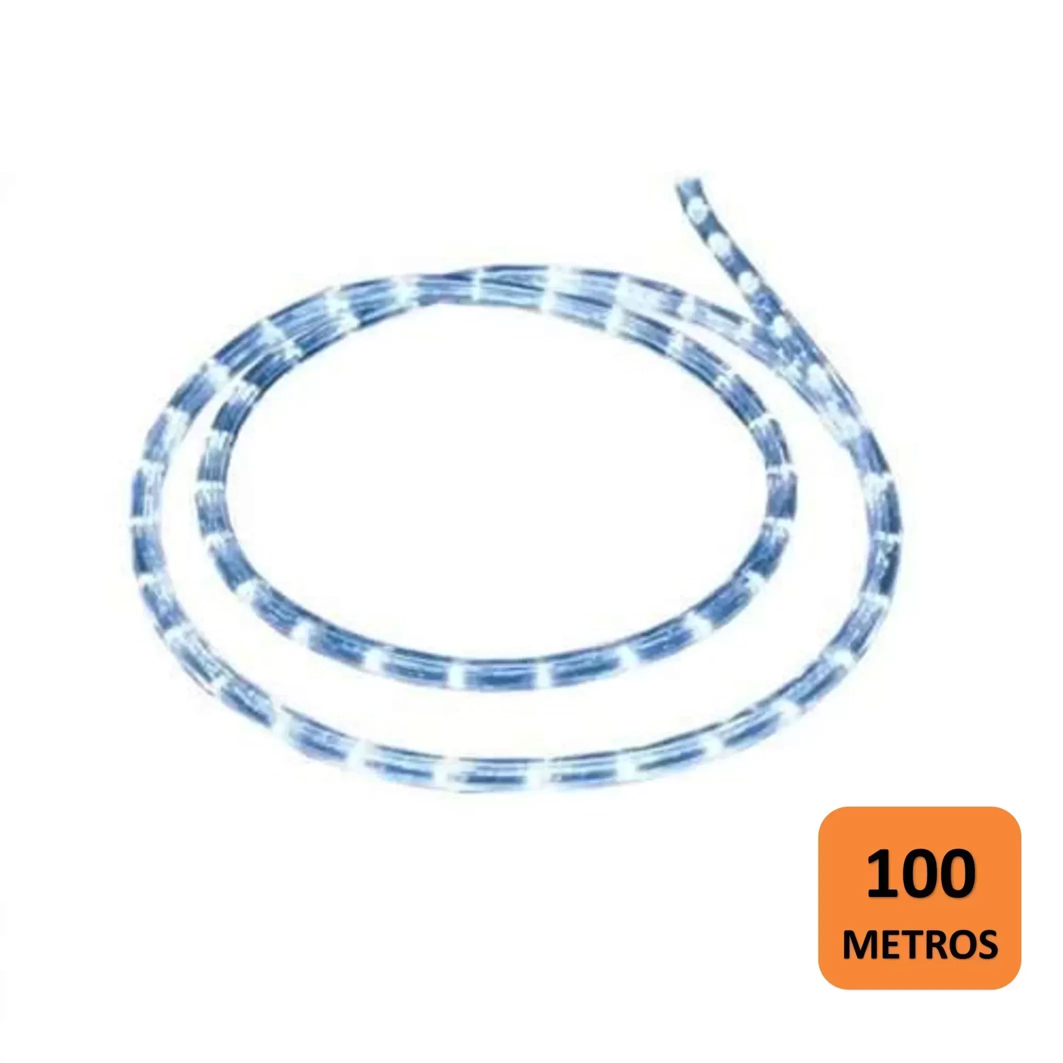 Mangueira de LED 13mm 2 Fios Caixa Com 100 Metros Taschibra 127V - 1