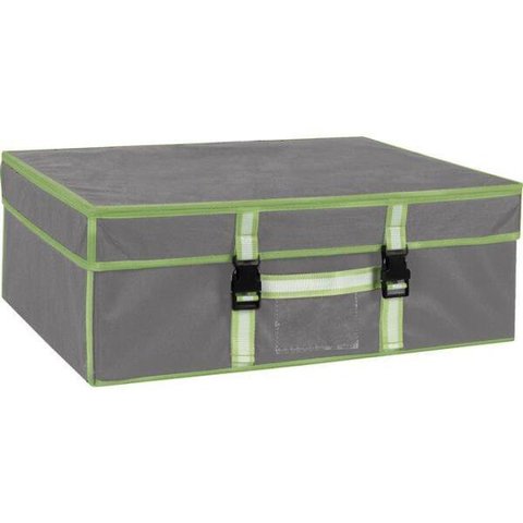 Caixa Com Organizador À Vácuo 90x38x80cm Mor Cinza