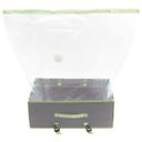 Ver imagem 3 de Caixa Com Organizador À Vácuo 90x38x80cm Mor Cinza