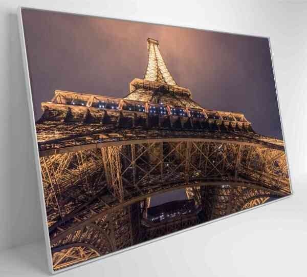 QUADRO TORRE EIFFEL ILUMINADA - 120x80 - Vidro Impresso - 6