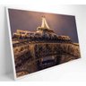 QUADRO TORRE EIFFEL ILUMINADA - 90x60 - Tecido Canvas - 4
