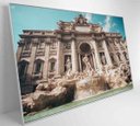 Ver imagem 2 de Quadro Fonte de Trevi - 60x40 - Adesivo Fotográfico