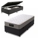 Ver imagem 1 de Cama Box Baú Colchão Solteiro Molas Ensacadas Splendido Munhoz