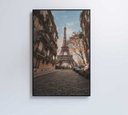 Ver imagem 1 de Quadro Torre Eiffel - 80x120 - Tecido Canvas