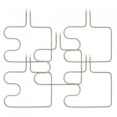Kit Resistência Inferior para Fornos Embutir - 5 Peças Verde 110v