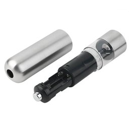 Moedor Pimenta ou Sal Gourmet Eletrico a Pilha Aço Inox - 2