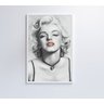 Quadro Marilyn Monroe Batom - 40x60 - Adesivo Fotográfico - 7