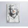 Quadro Marilyn Monroe Batom - 40x60 - Adesivo Fotográfico - 1