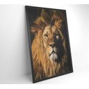 Ver imagem 6 de Quadro Leão - 40x60 - Vidro Impresso