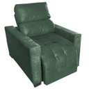 Ver imagem 2 de Poltrona do Papai Retrátil e Reclinável Madri Verde