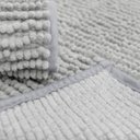 Ver imagem 2 de Tapete para Banheiro Bolinha Microfibra Absorvente Colors Cinza Claro
