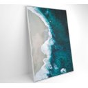 Ver imagem 2 de Quadro Mar Azul - 40x60 - Vidro Impresso