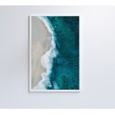 Ver imagem 5 de Quadro Mar Azul - 40x60 - Vidro Impresso