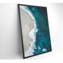 Ver imagem 4 de Quadro Mar Azul - 40x60 - Vidro Impresso
