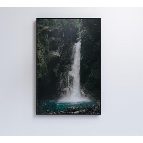 QUADRO CACHOEIRA - 80x120 - Adesivo fotográfico