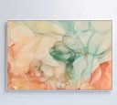Ver imagem 1 de Quadro Formas Abstratas - 120x80 - Tecido Canvas