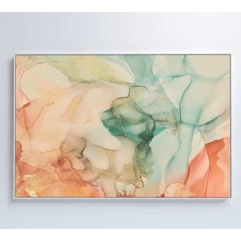 Quadro Formas Abstratas - 120x80 - Adesivo Fotográfico