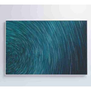 QUADRO ABSTRATO ESPIRAL - 90x60 - Tecido Canvas