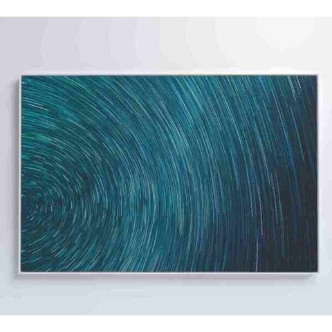 Quadro Abstrato Espiral - 120x80 - Tecido Canvas