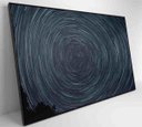 Ver imagem 2 de Quadro Abstrato Espiral Noturno - 120x80 - Tecido Canvas