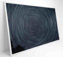 Ver imagem 3 de Quadro Abstrato Espiral Noturno - 120x80 - Adesivo Fotográfico