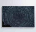 Ver imagem 1 de Quadro Abstrato Espiral Noturno - 120x80 - Adesivo Fotográfico