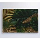 Ver imagem 5 de Quadro Folhas Douradas - 60x40 - Tecido Canvas
