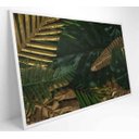 Ver imagem 2 de Quadro Folhas Douradas - 60x40 - Tecido Canvas