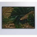 Ver mais imagens de Quadro Folhas Douradas - 60x40 - Tecido Canvas