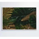 Ver imagem 4 de Quadro Folhas Douradas - 60x40 - Vidro Impresso